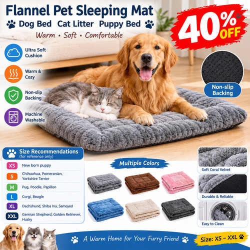 Dog bed soft pet - dog, cushion