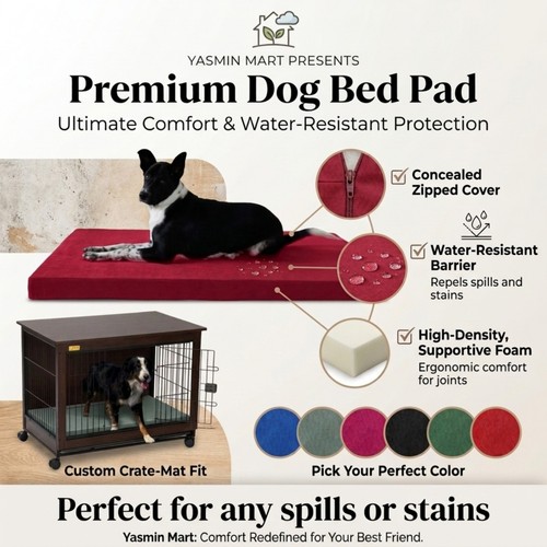 Waterproof dog crate mattress - waterproof,