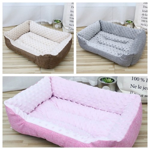 Dog bed soft pet cushion - dog, large