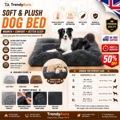 Dog bed soft - dog,