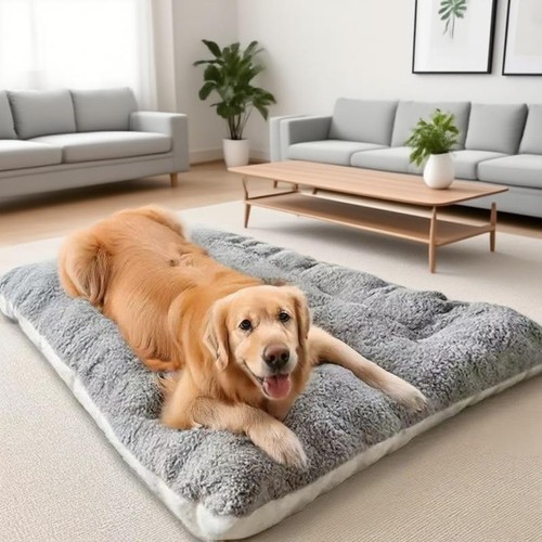 Plush dog bed - plush, sofa