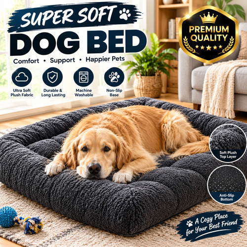 Dog bed soft pet - dog,