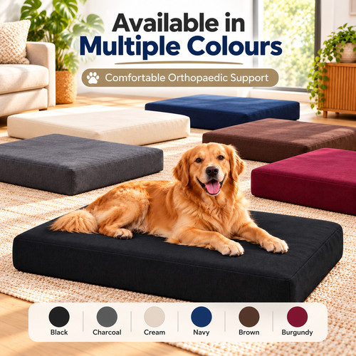 Heavy duty dog - cage, bed
