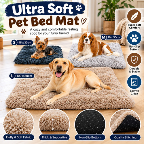Dog bed soft pet - dog,