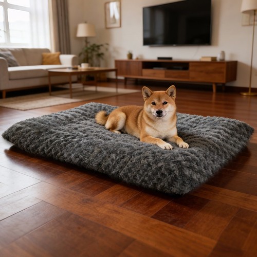 Large dog bed soft pet - large,